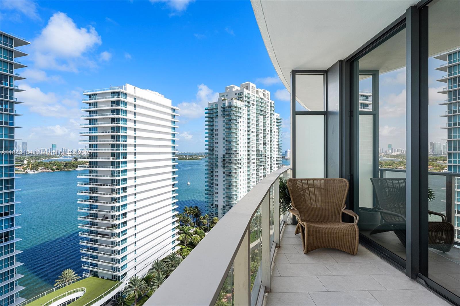 500 Alton Road, Unit 1904 Miami Beach, FL 33139 - Photo 17 of 31 a view of balcony with couch