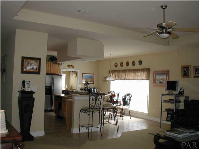 2575 Pine Forest Road Cantonment, FL 32533 - Photo 8 of 24 View from Great room into Kitchen