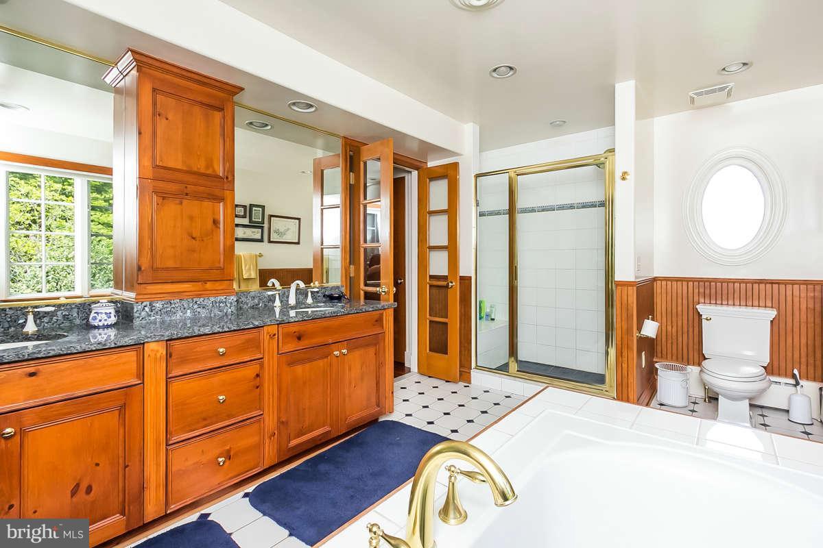 1926 Ruxton Road Baltimore, MD 21204 - Photo 17 of 30 Master Bath is very generous and light filled