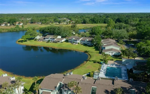 a view of outdoor space with swimming pool