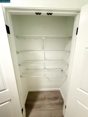 a view of walk in closet