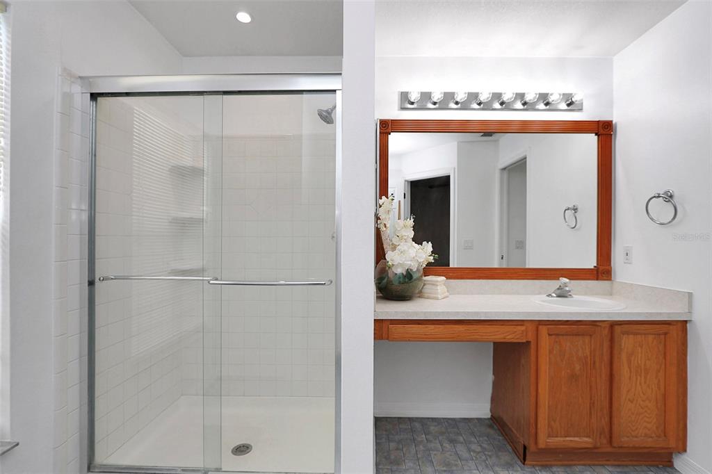 10648 Southwest 38th Avenue Ocala, FL 34476 - Photo 31 of 52 a bathroom with a sink and a mirror