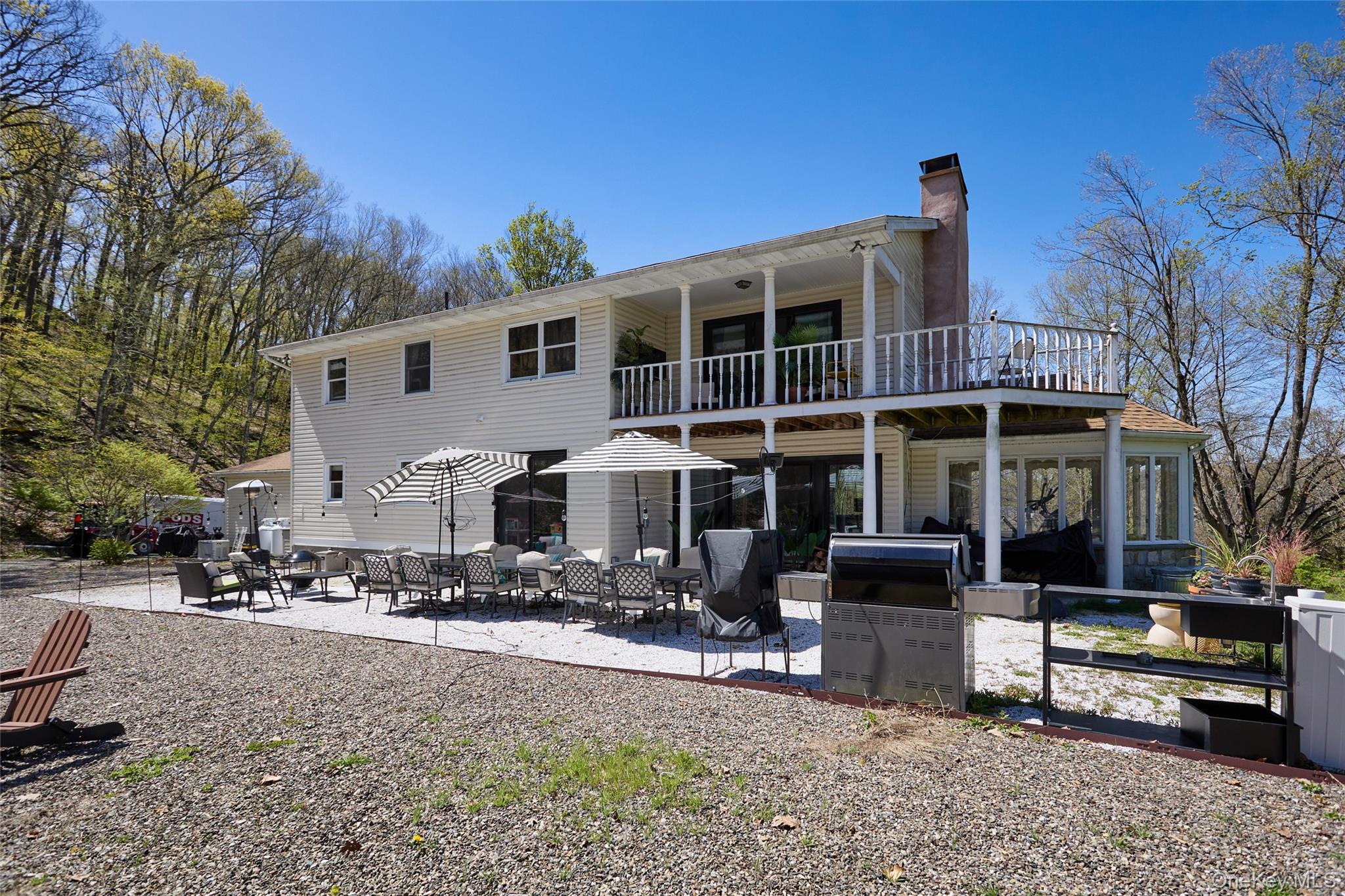 32 Cole Road Pleasant Valley, NY 12569 - Photo 14 of 49 a front view of a house with sitting area
