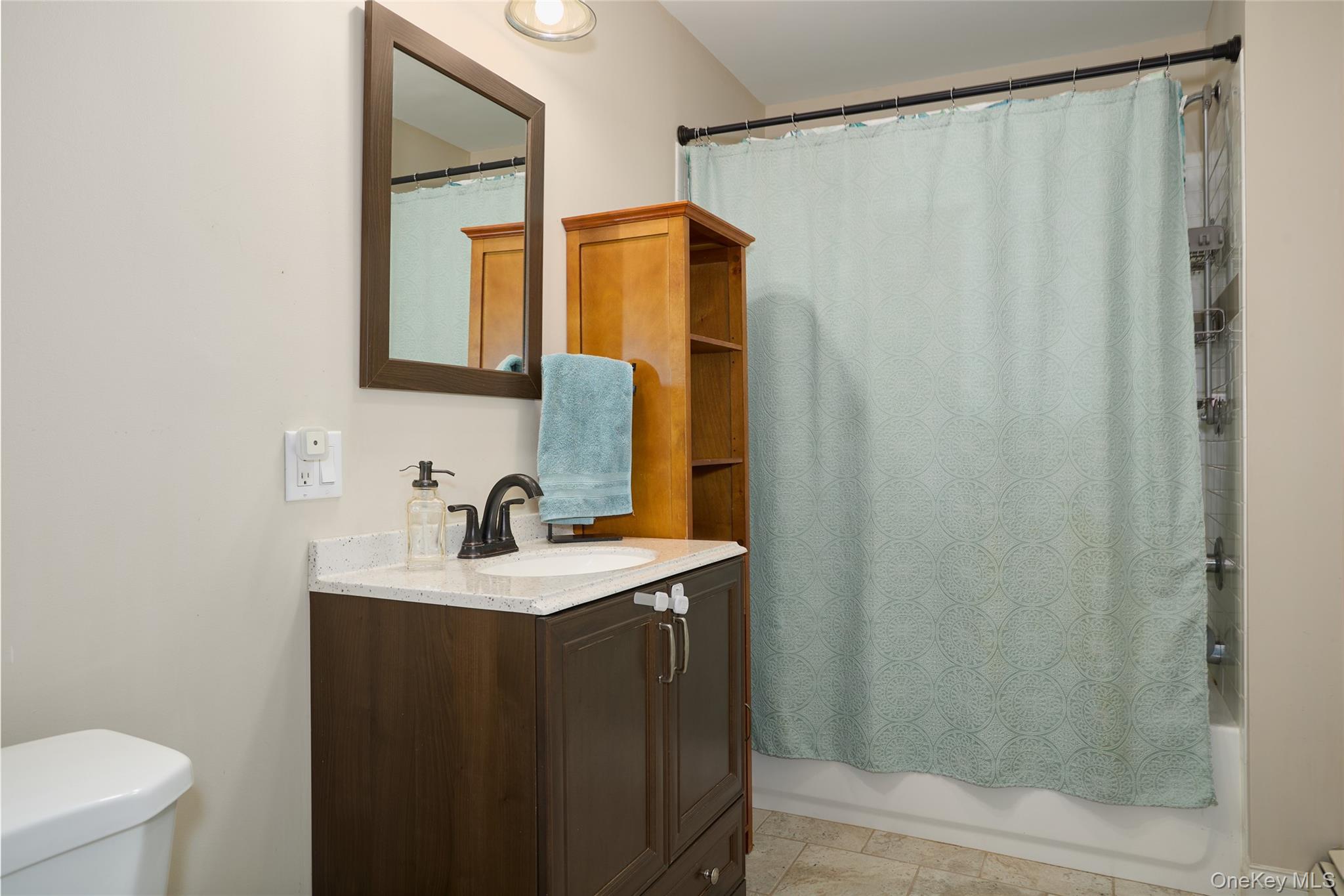 32 Cole Road Pleasant Valley, NY 12569 - Photo 45 of 49 a bathroom with a sink and a mirror