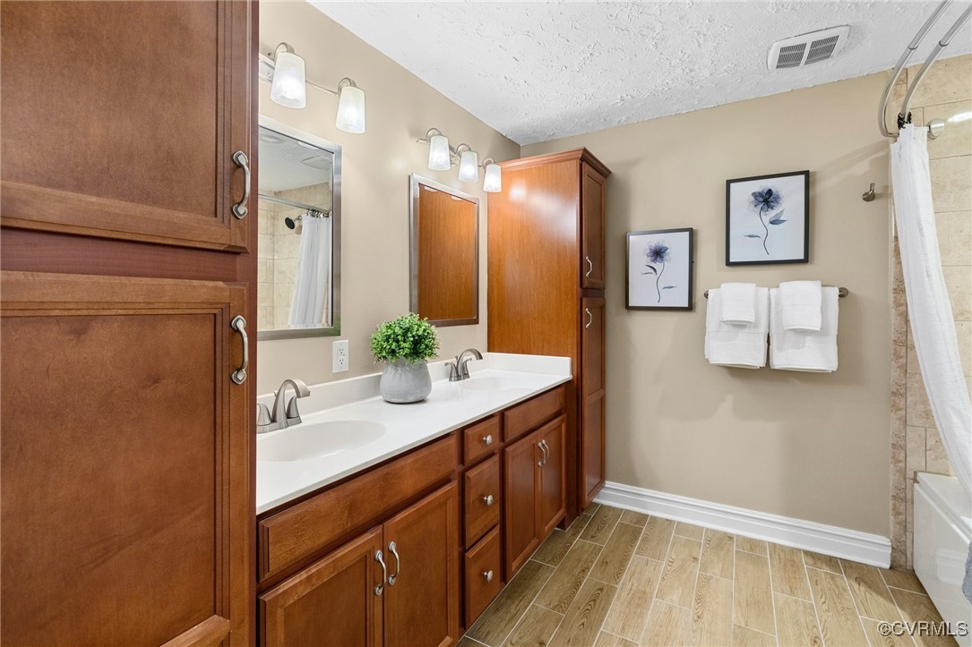 9850 Taylor Road Chesterfield, VA 23838 - Photo 13 of 38 a bathroom with a sink and a mirror