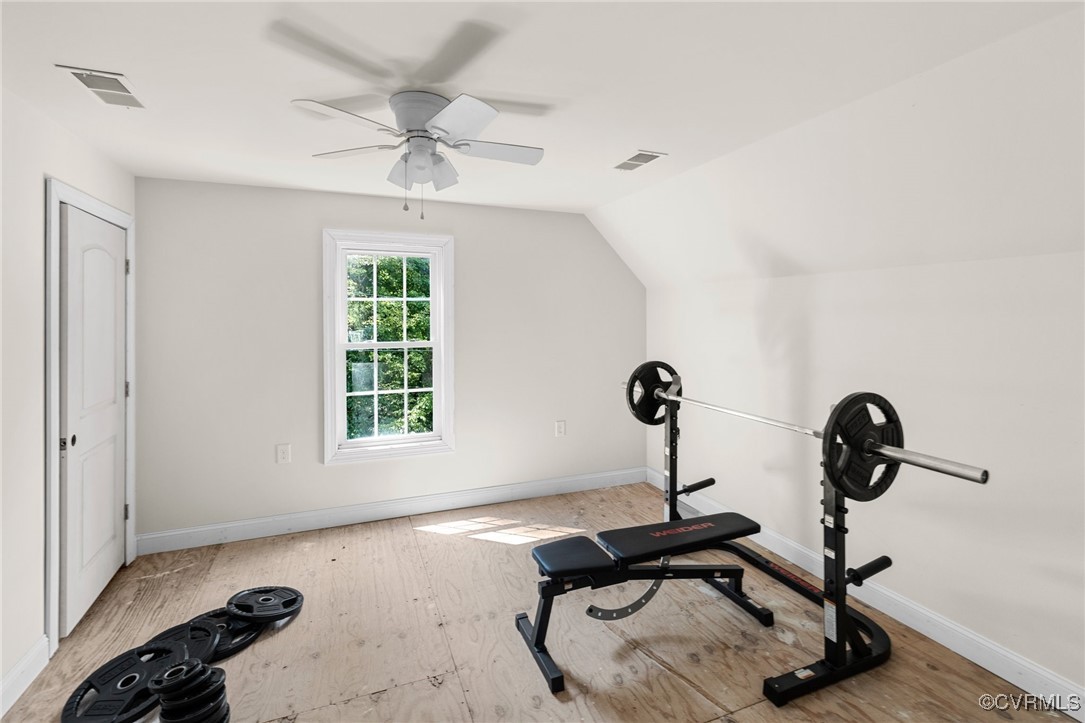 9850 Taylor Road Chesterfield, VA 23838 - Photo 31 of 38 a view of a room with gym equipment