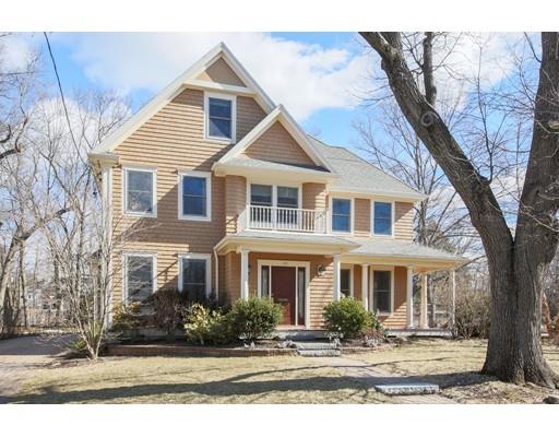 157 Dickerman Road Newton, MA 02461 - Photo 1 of 25 a front view of a house with a yard