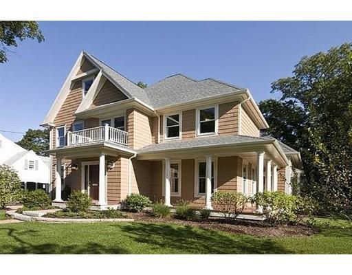 157 Dickerman Road Newton, MA 02461 - Photo 2 of 25 a front view of a house with a yard