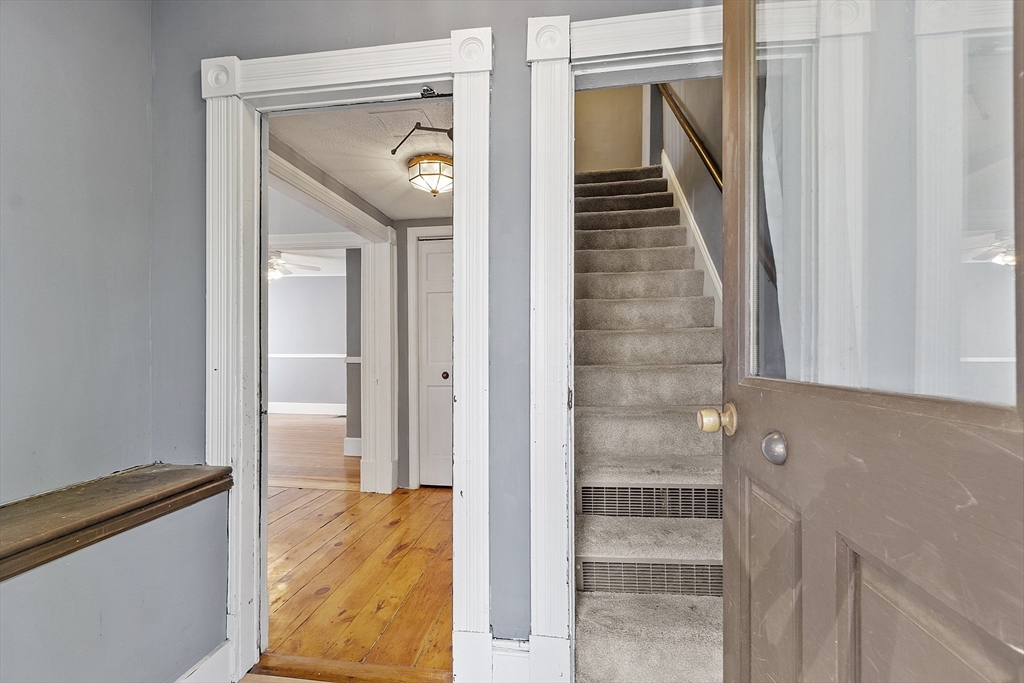 111 Central Street Concord, MA 01742 - Photo 18 of 42 a view of a hallway view with staircase