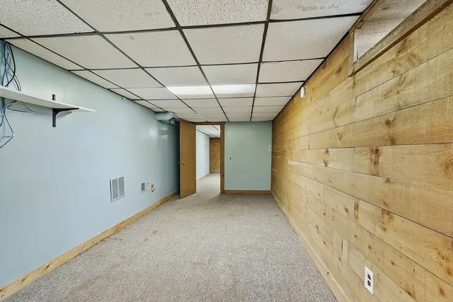 a view of a storage room