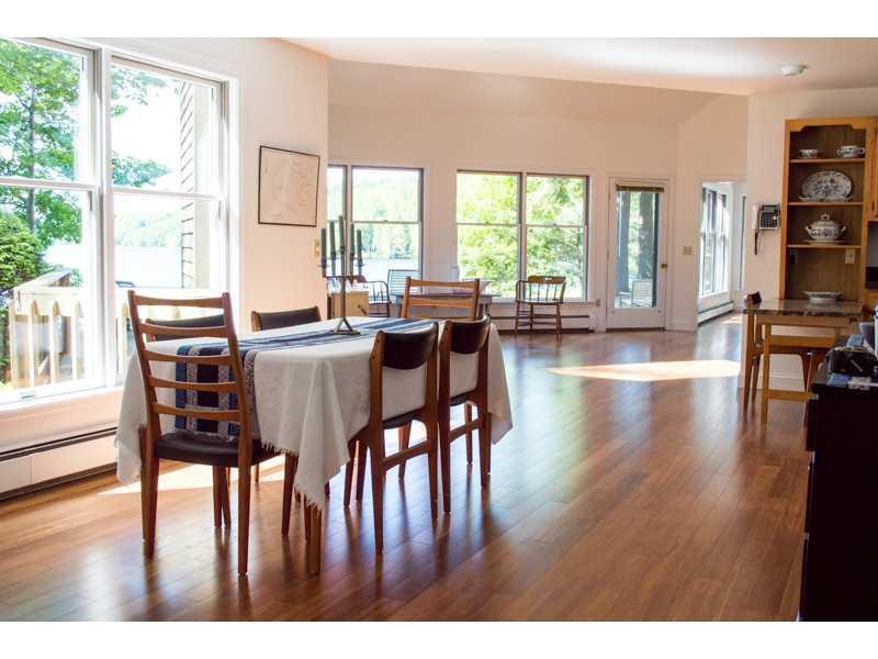 100 Fire Rd V-3 Mount Vernon, ME 04352 - Photo 14 of 33 Dining Room. new hardwood floors...