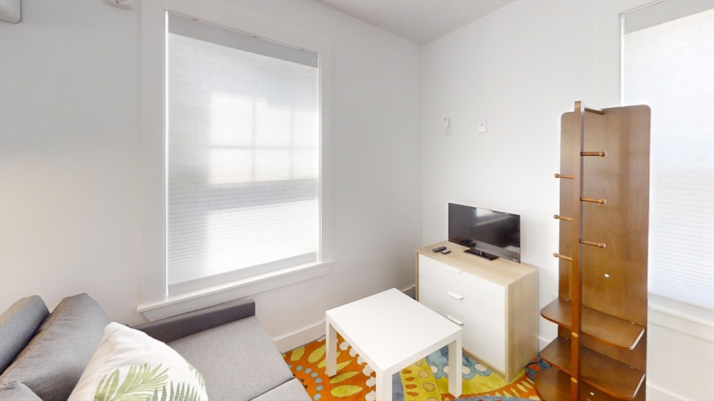 36 Shepard Street, Unit 2 Boston, MA 02135 - Photo 24 of 29 a living room with furniture and a flat screen tv