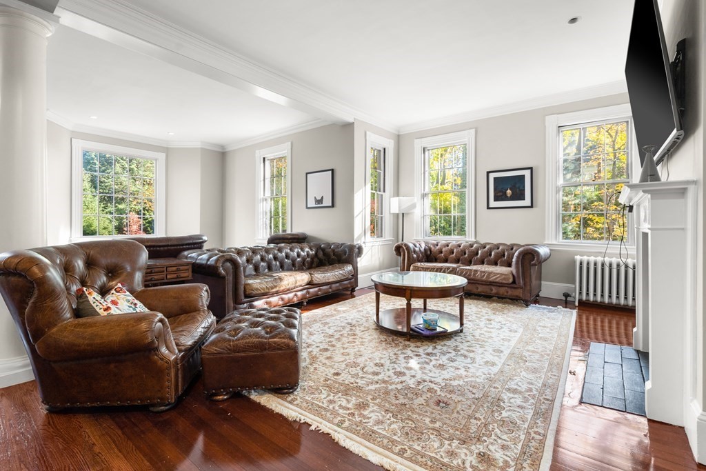9 Livermore Road Wellesley, MA 02481 - Photo 7 of 20 a living room with furniture or couch and a window