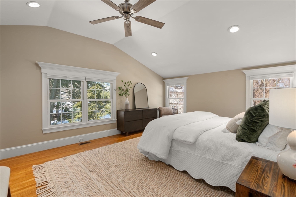 6 Boulder Brook Road Wellesley, MA 02481 - Photo 17 of 34 a bedroom with a large bed and a window