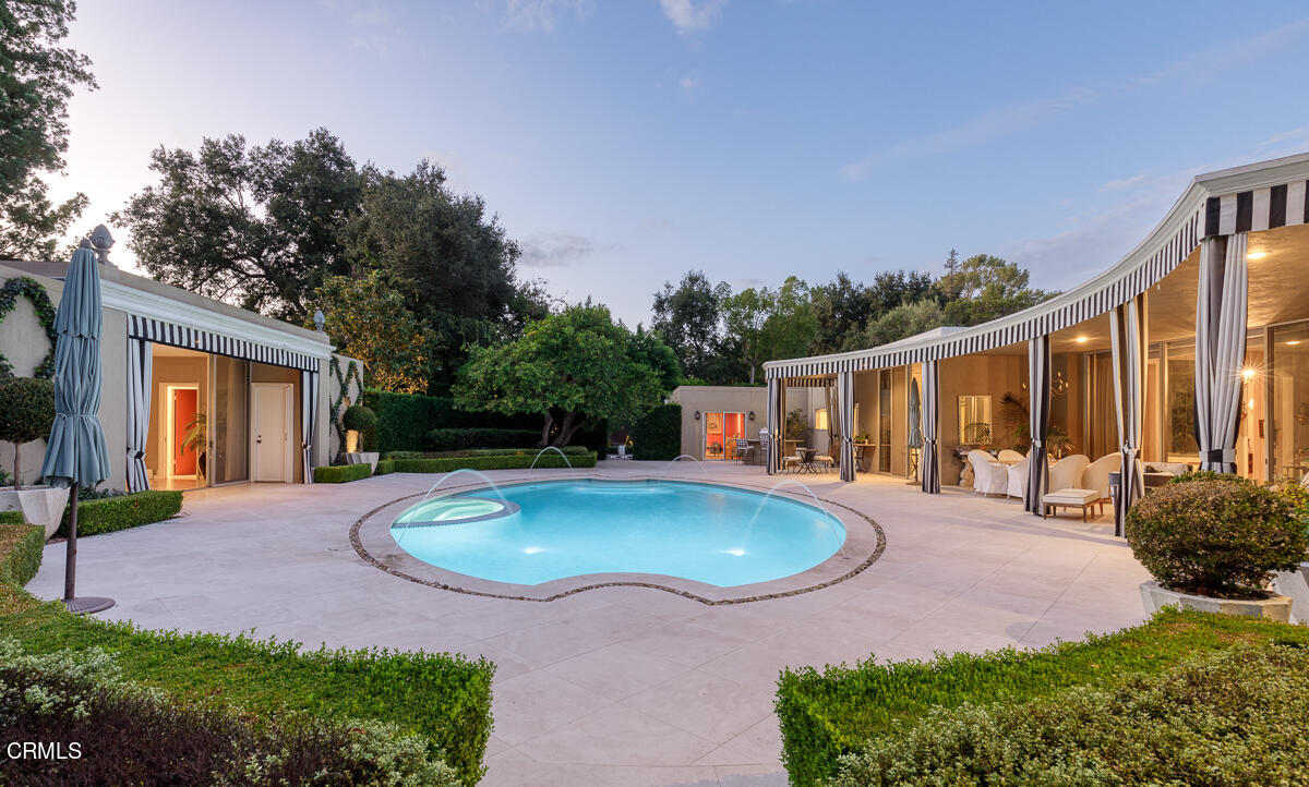 465 South San Rafael Avenue Pasadena, CA 91105 - Photo 3 of 75 a view of outdoor space yard swimming pool and patio