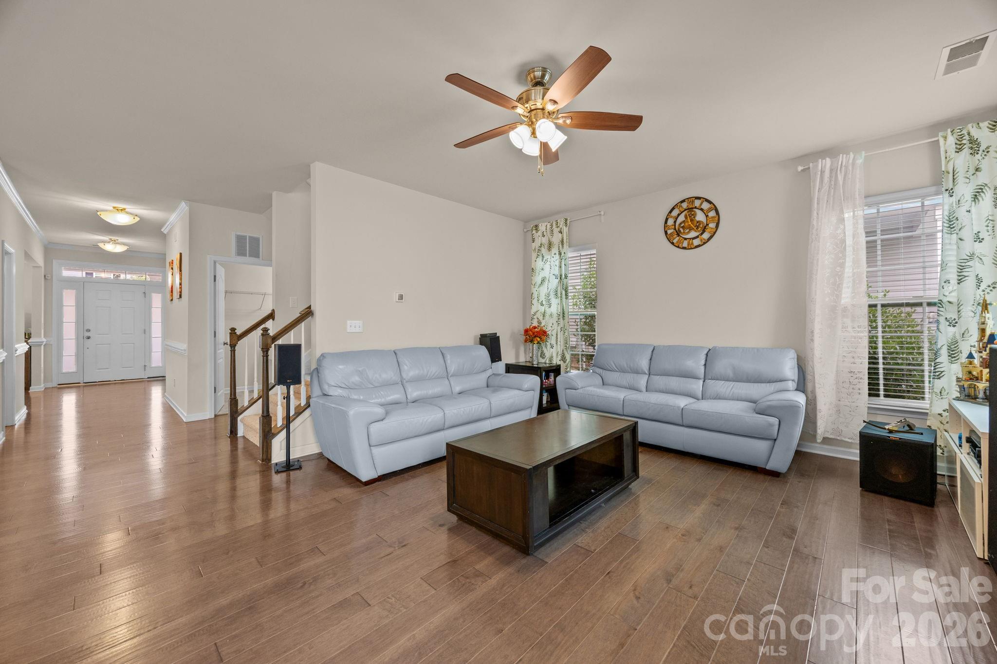 4028 Whittier Lane Tega Cay, SC 29708 - Photo 15 of 46 a living room with furniture and a large window