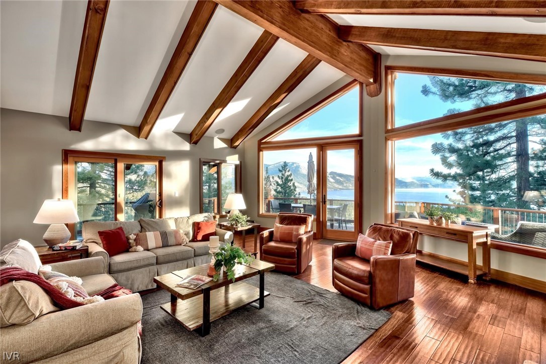 751 Tyner Way Incline Village, NV 89451 - Photo 2 of 29 a living room with furniture and floor to ceiling windows