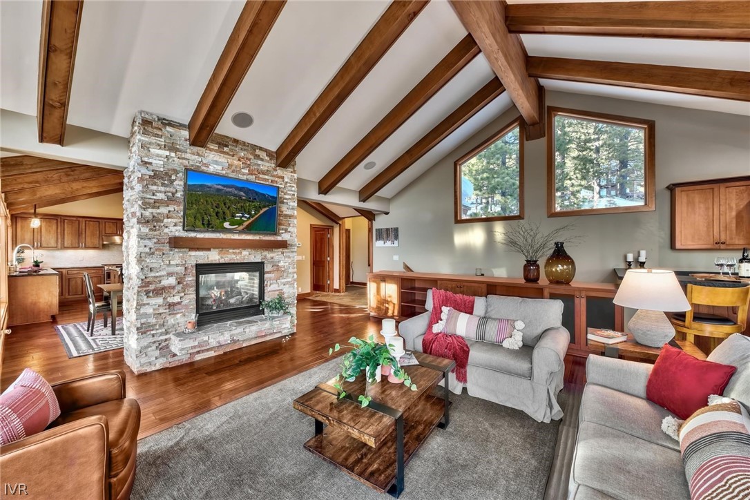 751 Tyner Way Incline Village, NV 89451 - Photo 7 of 29 a living room with furniture fireplace and flat screen tv
