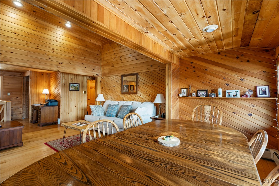 8119 Capron Road Woodgate, NY 13494 - Photo 19 of 37 Dining looking toward bedrooms