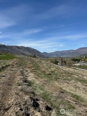 a view of lake and mountain