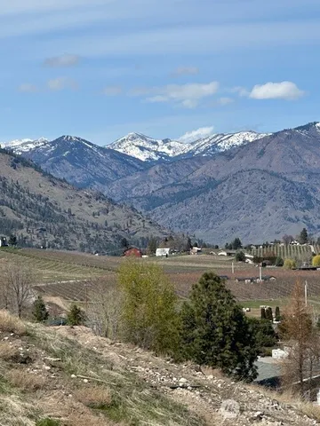 a view of lake with mountain