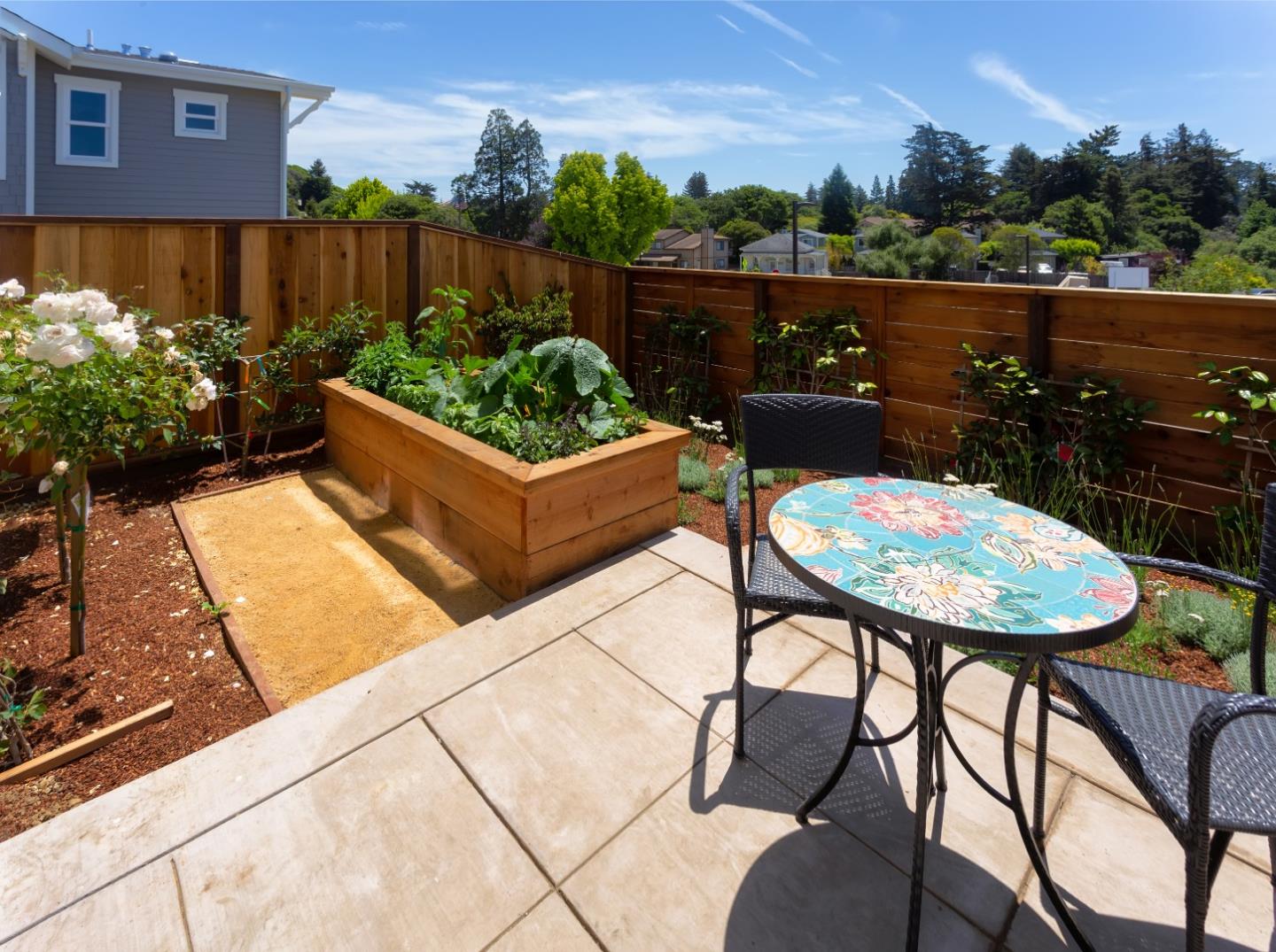 450 Granite Way Aptos, CA 95003 - Photo 21 of 37 a view of a chairs and table in the terrace