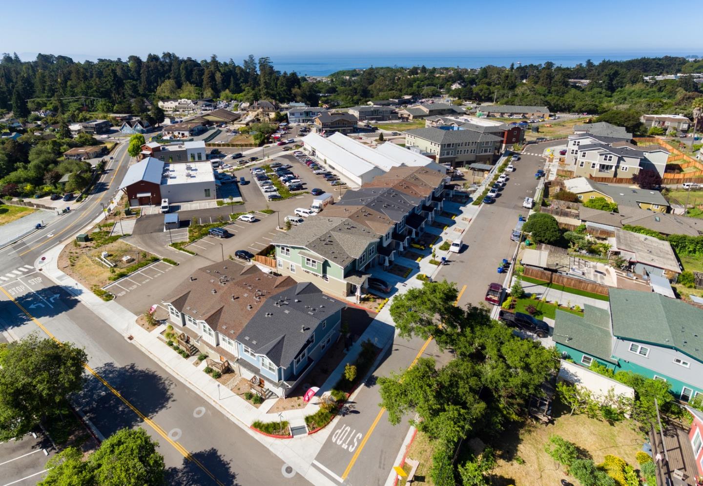 450 Granite Way Aptos, CA 95003 - Photo 37 of 37 an aerial view of a city with lots of residential buildings
