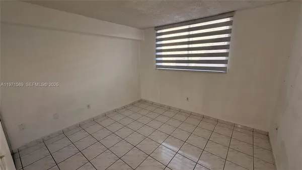 a view of a small space and window