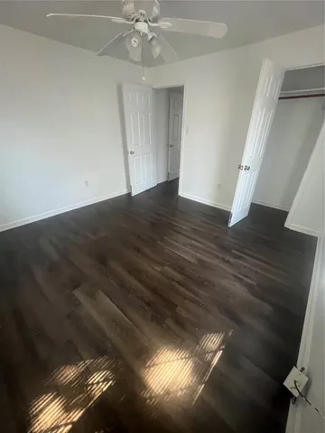 wooden floor in an empty room
