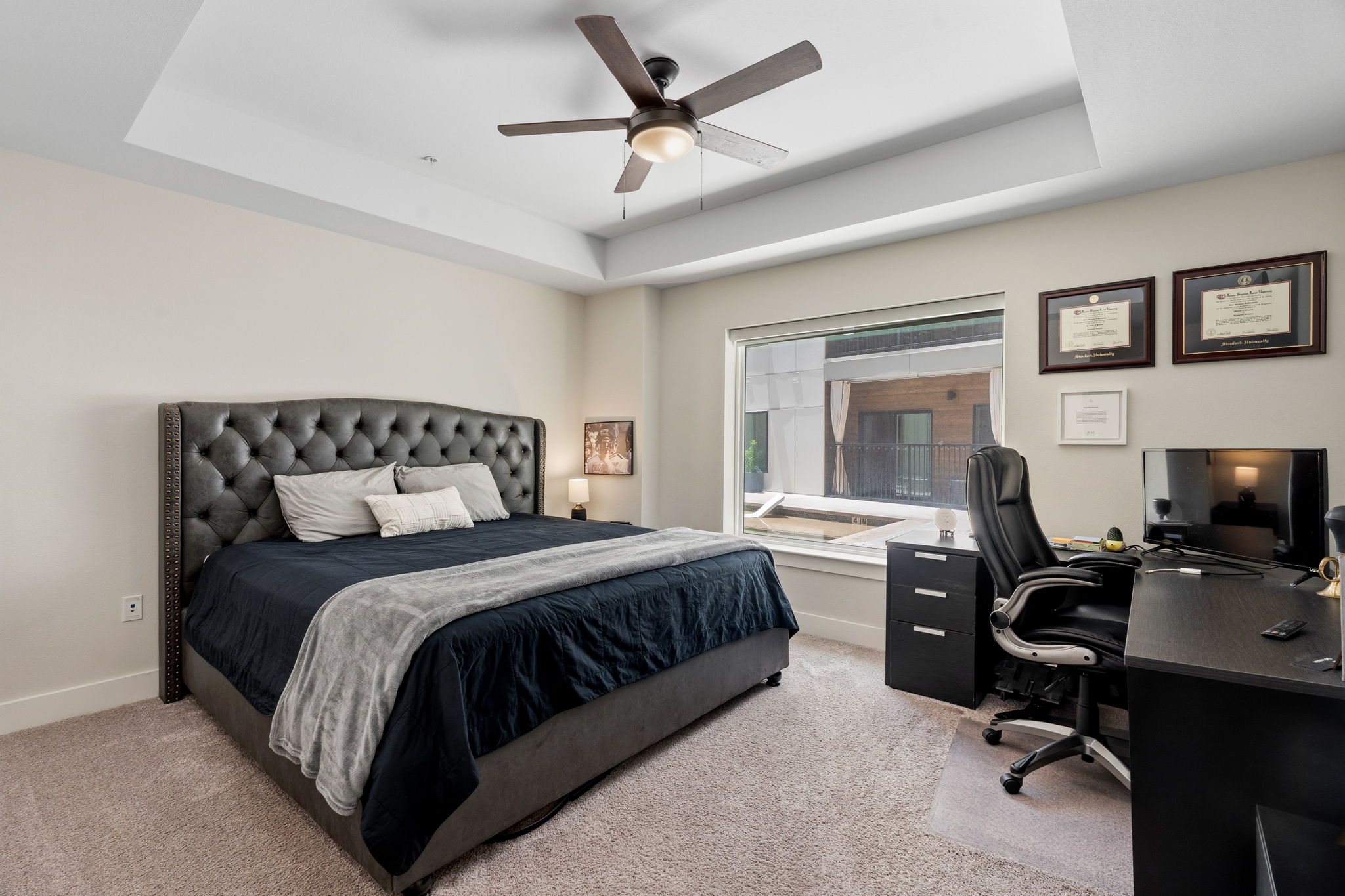 2500 Longview Street, Unit 116 Austin, TX 78705 - Photo 7 of 27 Large primary bedroom with a large walk in closet