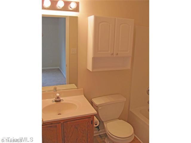 8422 Mears Fork Road Summerfield, NC 27358 - Photo 12 of 16 Bath. Guest or second bathroom with built-in cabinet-shelf