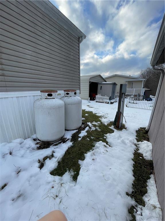 604 Deana Way Rochester, PA 15074 - Photo 24 of 25 a view of a backyard of the house