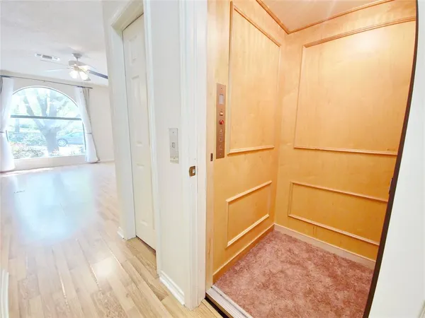 a view of a small space