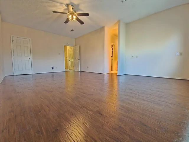 wooden floor in an empty room