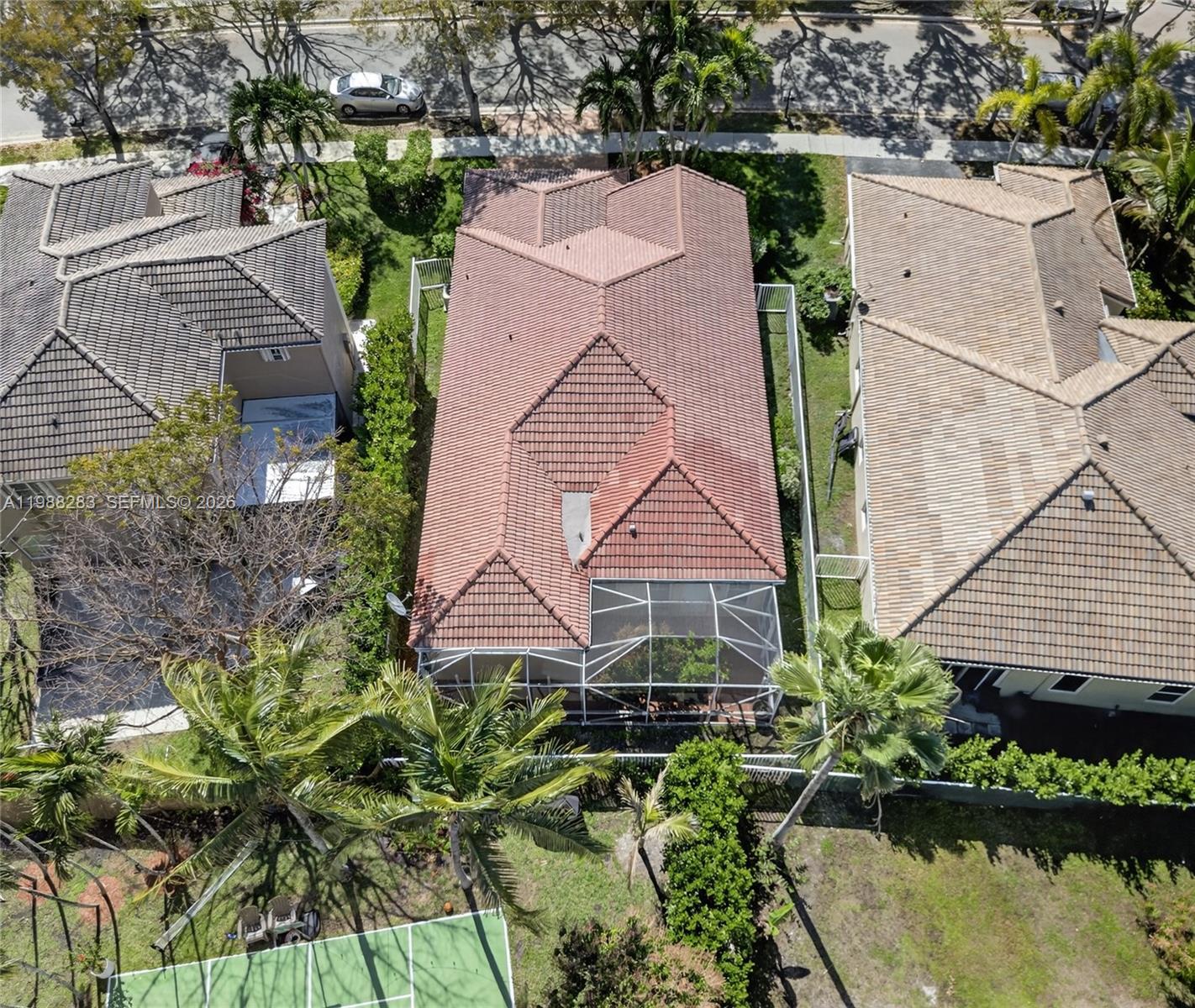 4317 Willow Ridge Drive Weston, FL 33331 - Photo 60 of 71 an aerial view of a house