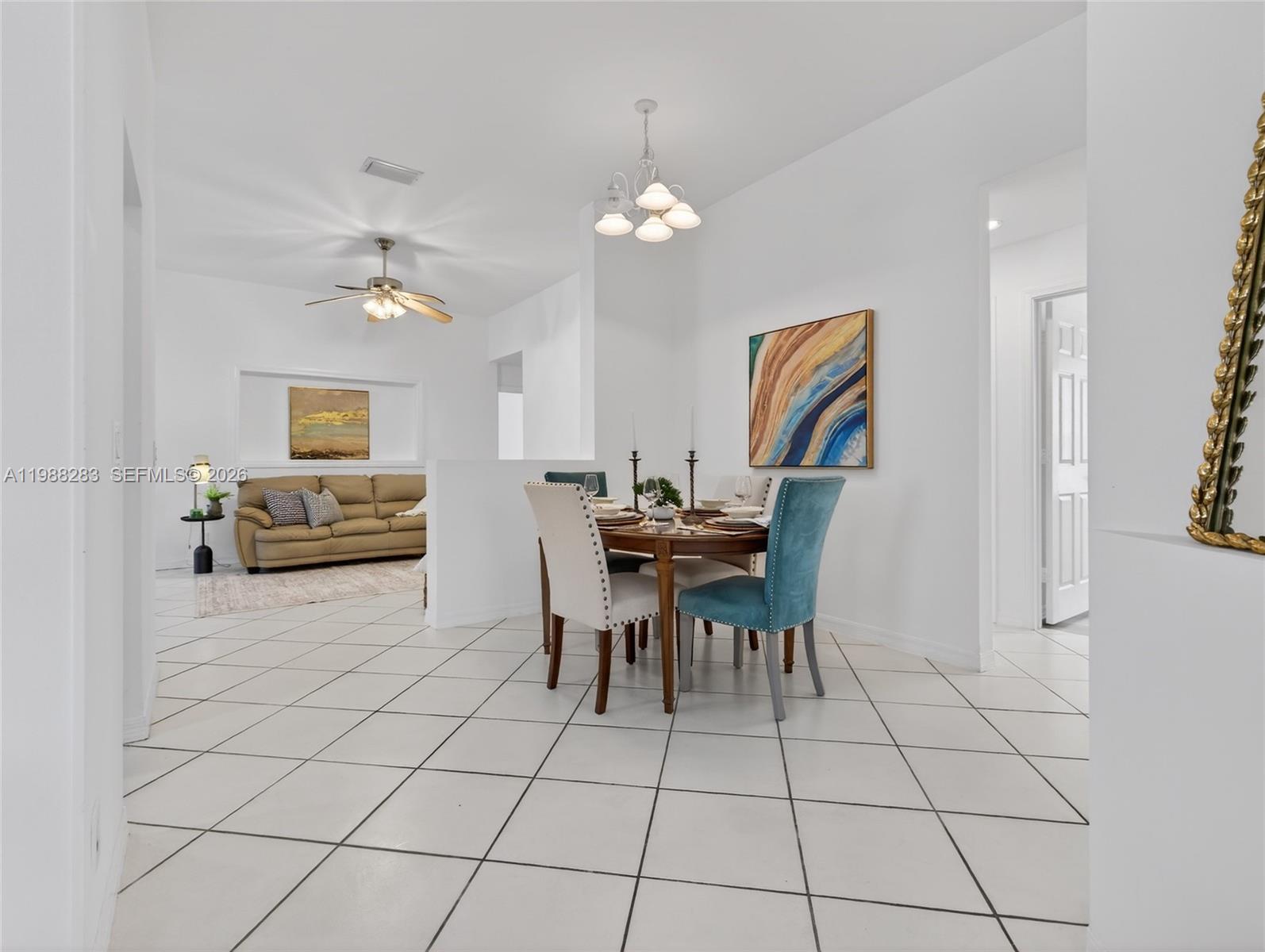 4317 Willow Ridge Drive Weston, FL 33331 - Photo 6 of 71 a view of a dining room with furniture