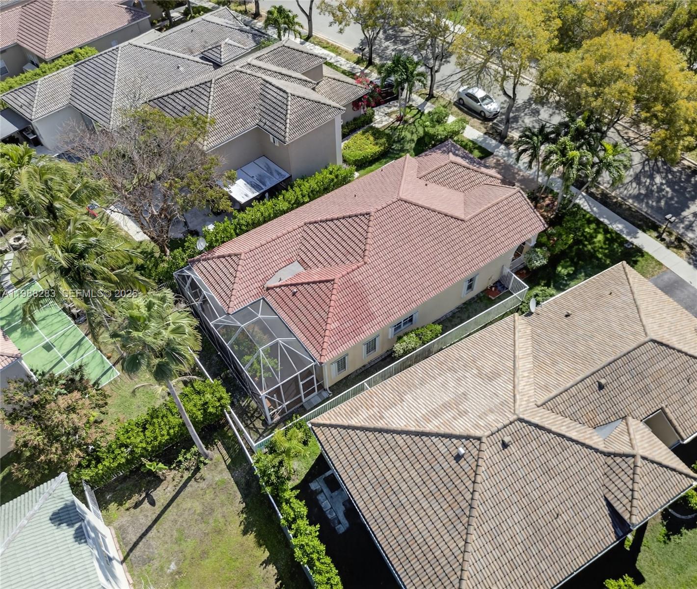 4317 Willow Ridge Drive Weston, FL 33331 - Photo 61 of 71 an aerial view of a house