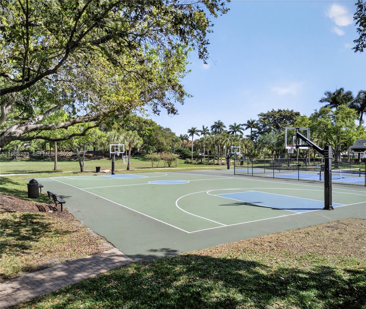 4317 Willow Ridge Drive Weston, FL 33331 - Photo 64 of 71 a view of a playground with basketball court