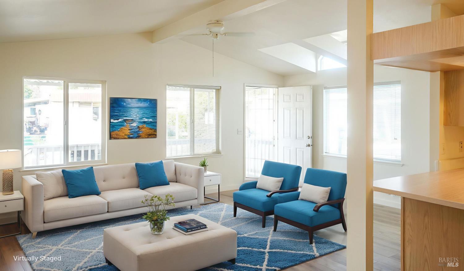 324 Aileen Avenue Santa Rosa, CA 95407 - Photo 8 of 21 Virtually staged living room.