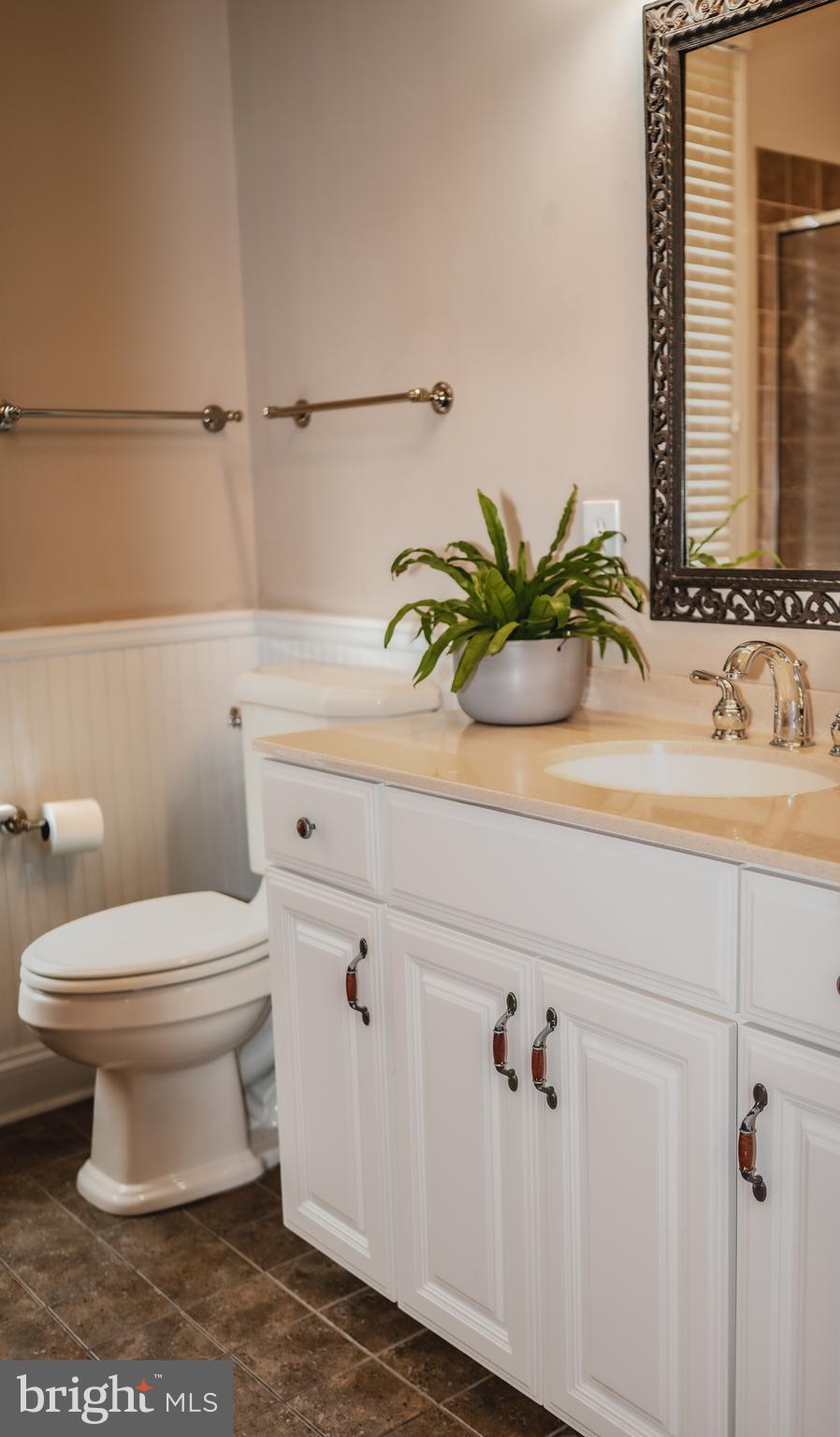 660 Country Club Road Culpeper, VA 22701 - Photo 48 of 69 a bathroom with a sink a toilet and mirror