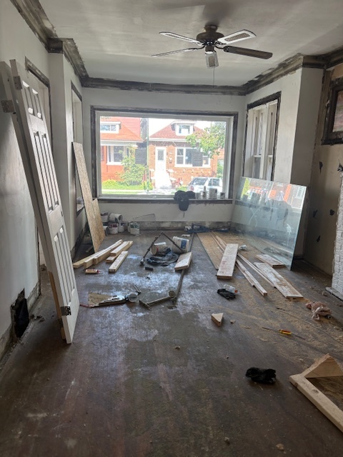 7744 South Rhodes Avenue Chicago, IL 60619 - Photo 4 of 14 a view of a room with gym equipment