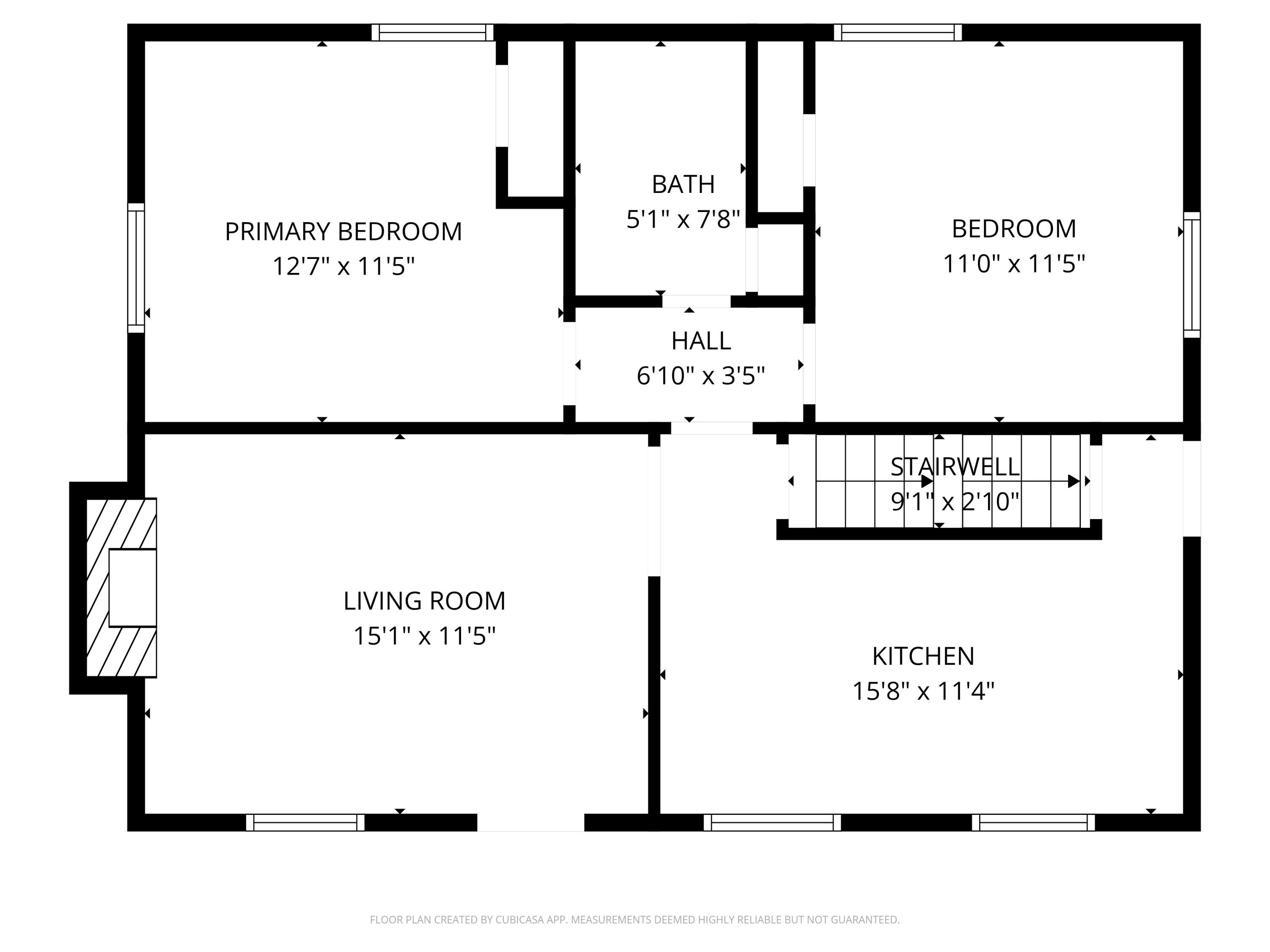 335 Fugate Road Northeast Roanoke, VA 24012 - Photo 31 of 34 Fugate335 Floorplan_Entry