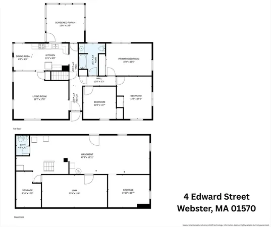 $475,000 | 4 Edward Street, Webster, MA 01570