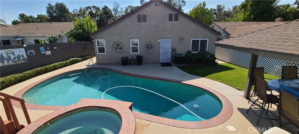 7153 Walcott Place Rancho Cucamonga, CA 91739 - Photo 23 of 35 a view of outdoor space and swimming pool