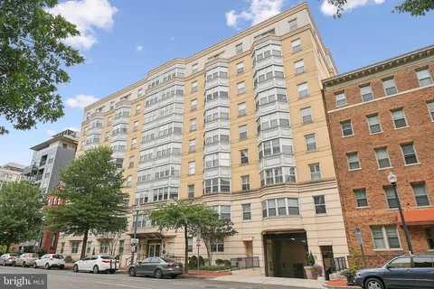 a front view of a building