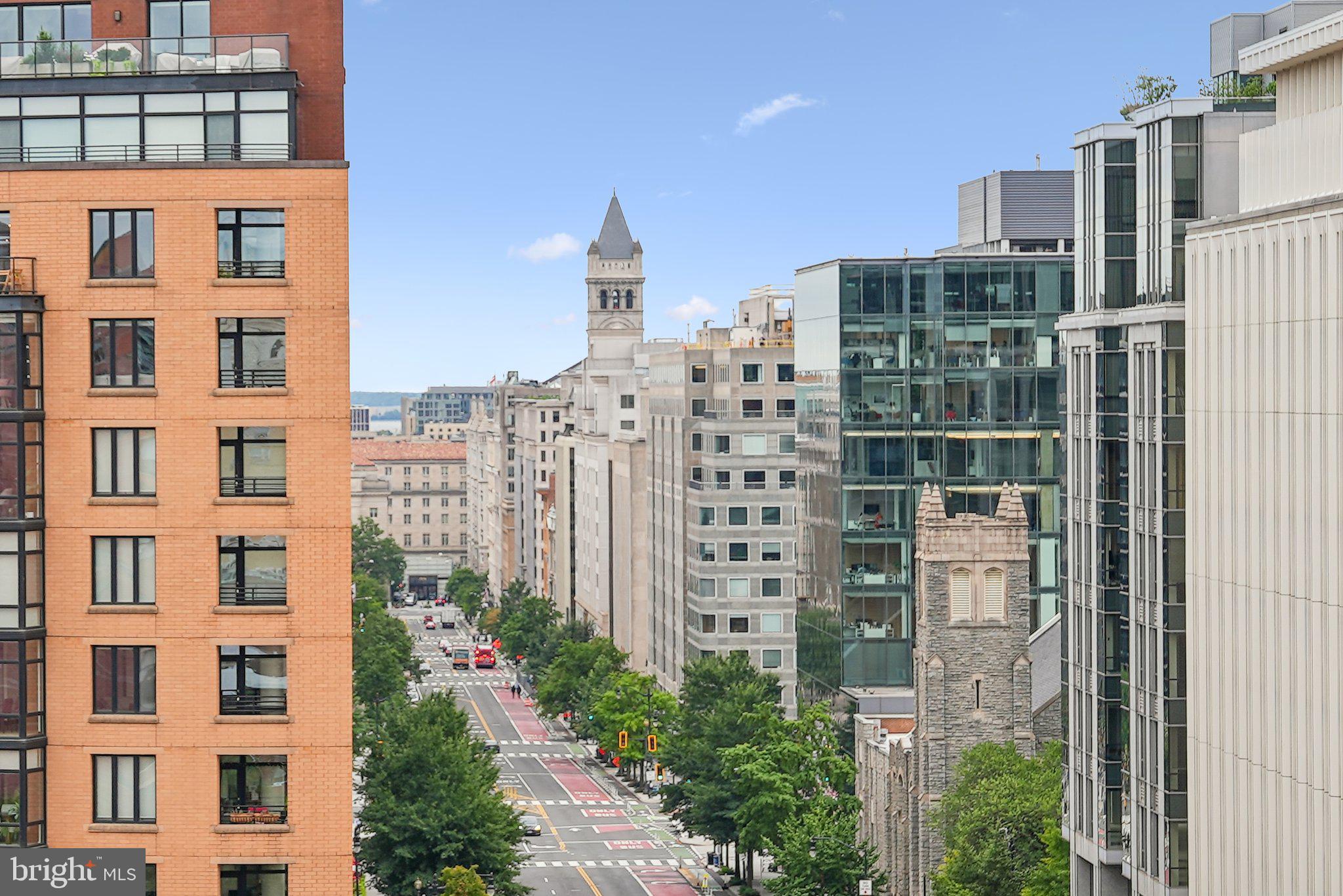 1111 11th Street Northwest, Unit 901 Washington, DC 20001 - Photo 3 of 24 a city view with tall buildings