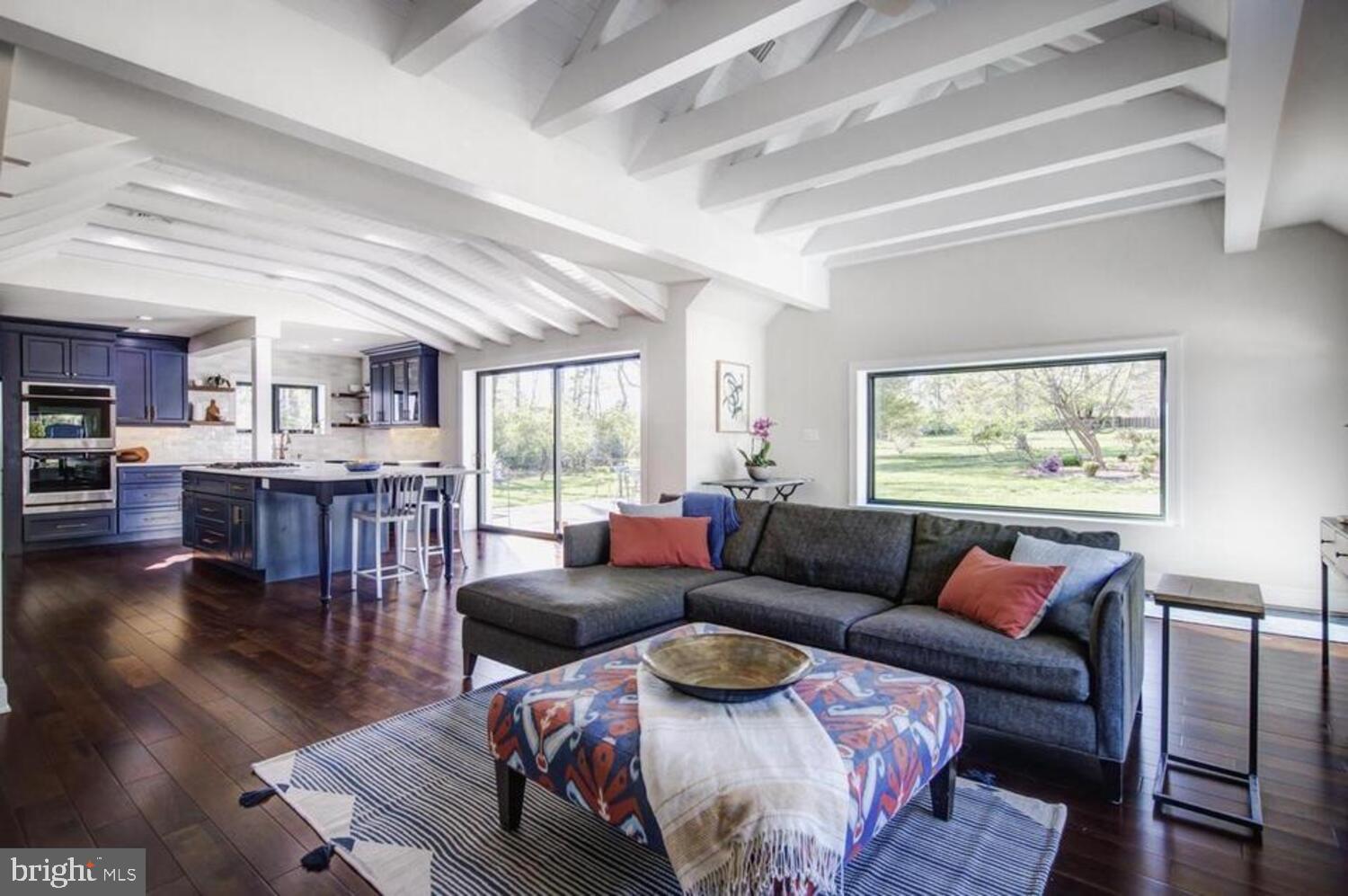 401 East Mill Road Flourtown, PA 19031 - Photo 4 of 33 Enter into a great room with beamed ceiling