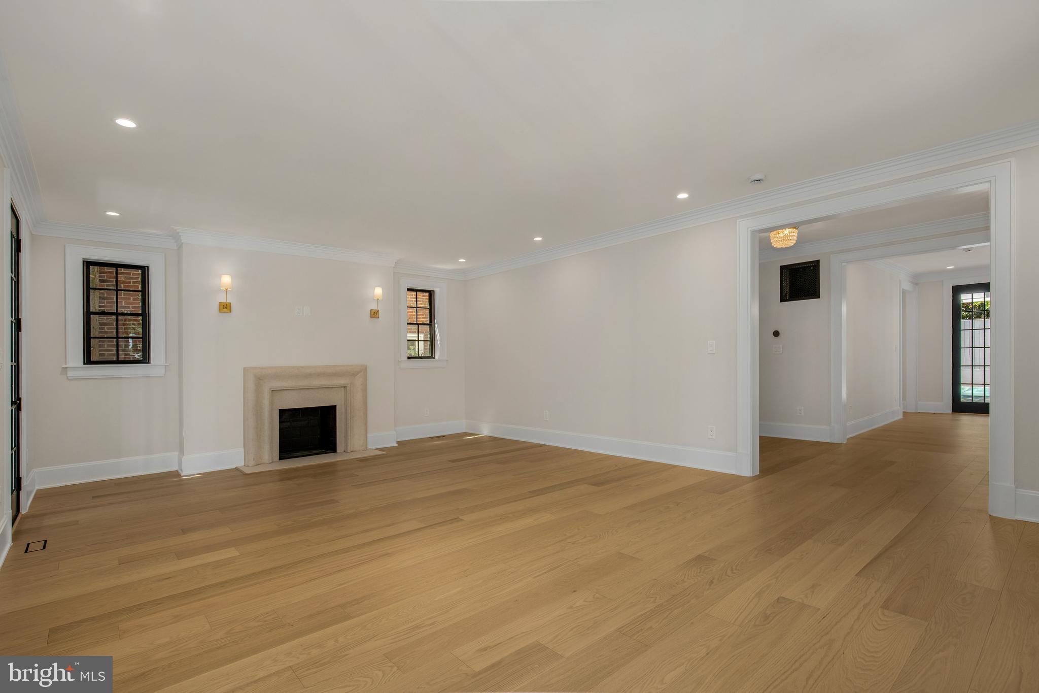 2710 36th Street Northwest Washington, DC 20007 - Photo 6 of 29 a view of empty room with wooden floor