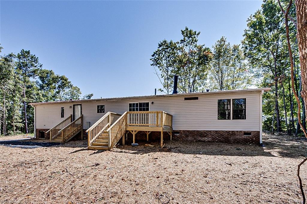 636 Ward Road Staley, NC 27355 - Photo 2 of 33 View of back of house