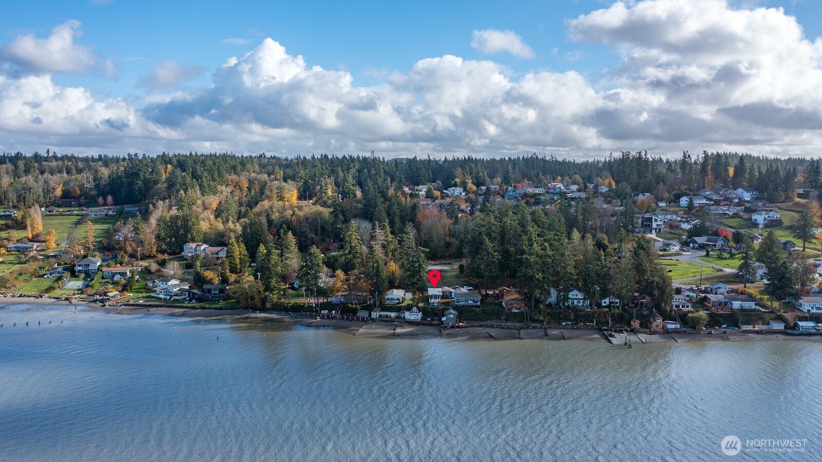 19422 Soundview Drive Northwest Stanwood, WA 98292 - Photo 33 of 33 a view of a street in front of a house